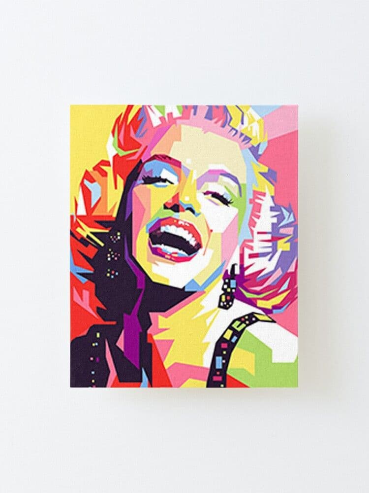 "Marilyn Monroe Pop Art" Mounted Print for Sale by marianisarkhan | Pop ...