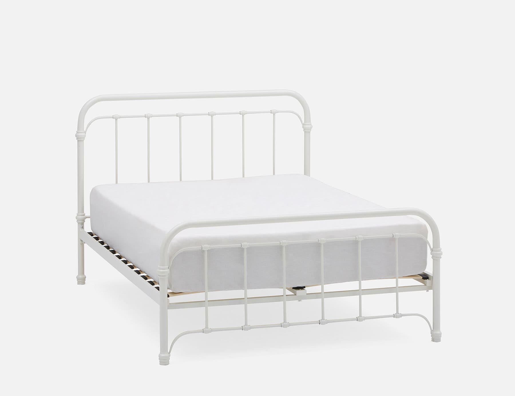 Gwen brings the vintage metal bedframe into present day without losing ...