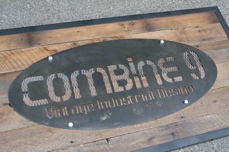 Details about Custom Signs. Modern/Vintage Industrial/Urban. Signage ...
