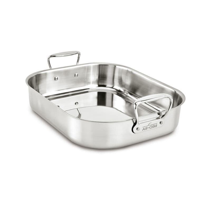 All-Clad Stainless Steel Roasting Pan + Reviews | Crate & Barrel ...