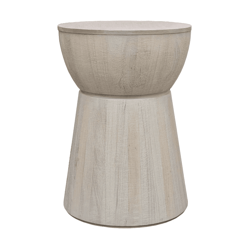 Ebern Designs Round Drum End Table & Reviews | Wayfair | Drum side ...