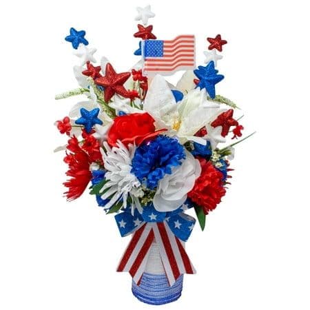 Light Up the Night Patriotic Centerpiece | Patriotic Decorations ...
