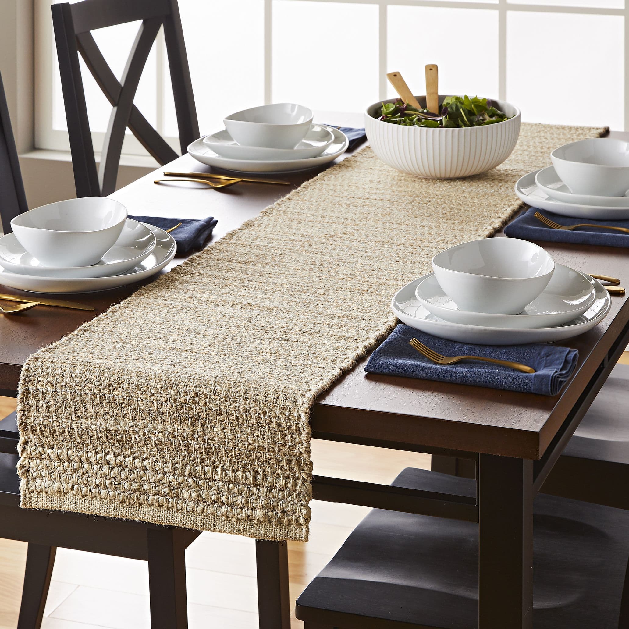 Better Homes & Gardens Natural Jute Table Runner - Free 2-Day Shipping