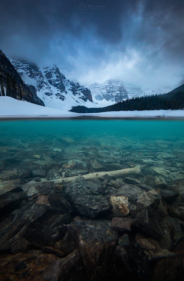 Moraine Lake by Paul Zizka Photography | Mountain landscape, Landscape ...