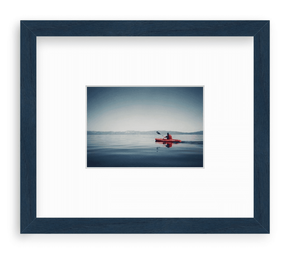 Indigo Walnut Gallery Hardwood Picture Frame | Framebridge | Gallery ...