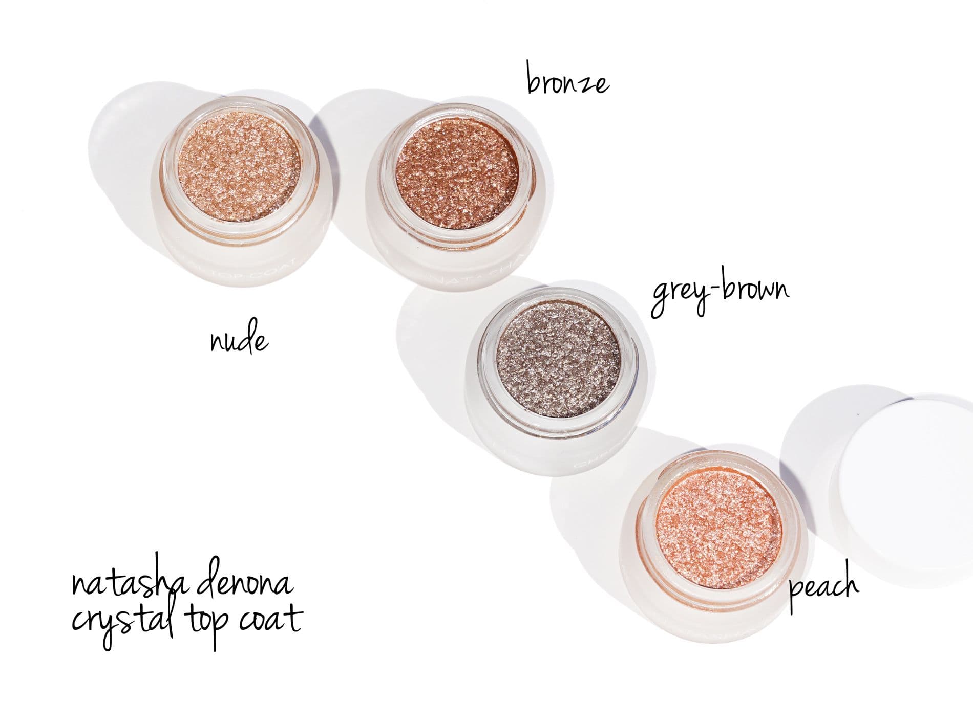 Natasha Denona Chroma Crystal Top Coat Review Swatches | The Beauty ...