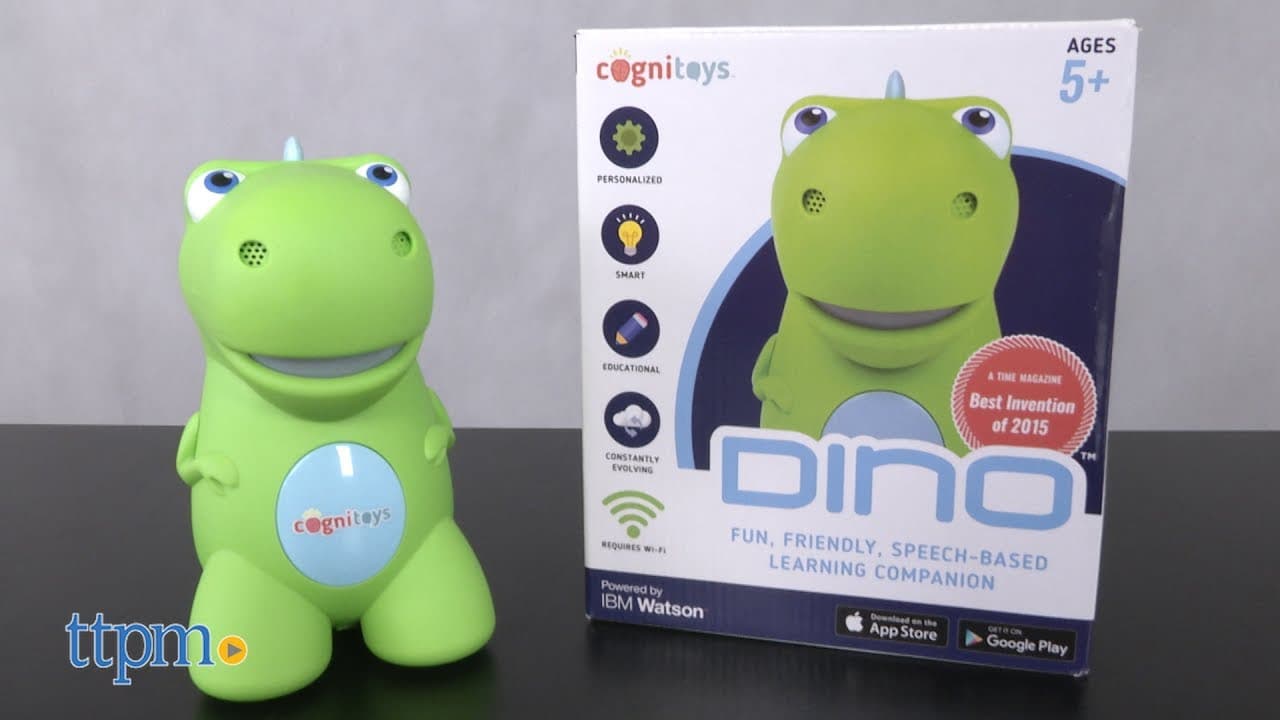 CogniToys Dino from Cognitoys - YouTube