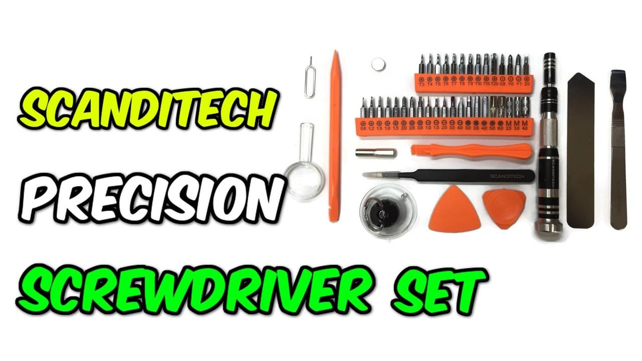 Scanditech Phone Repair Precision Screwdriver Set - YouTube