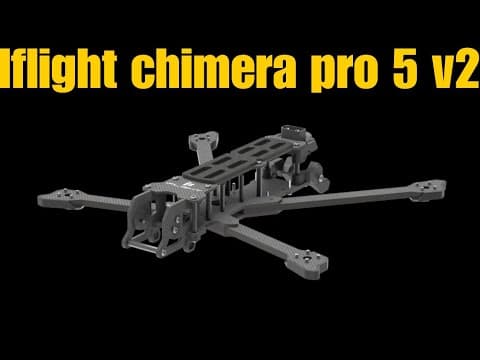 Assembling of iflight chimera5 pro v2 - YouTube