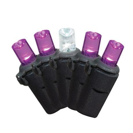 Way to Celebrate 100-Count LED Dual Color Spooky Halloween Lights ...