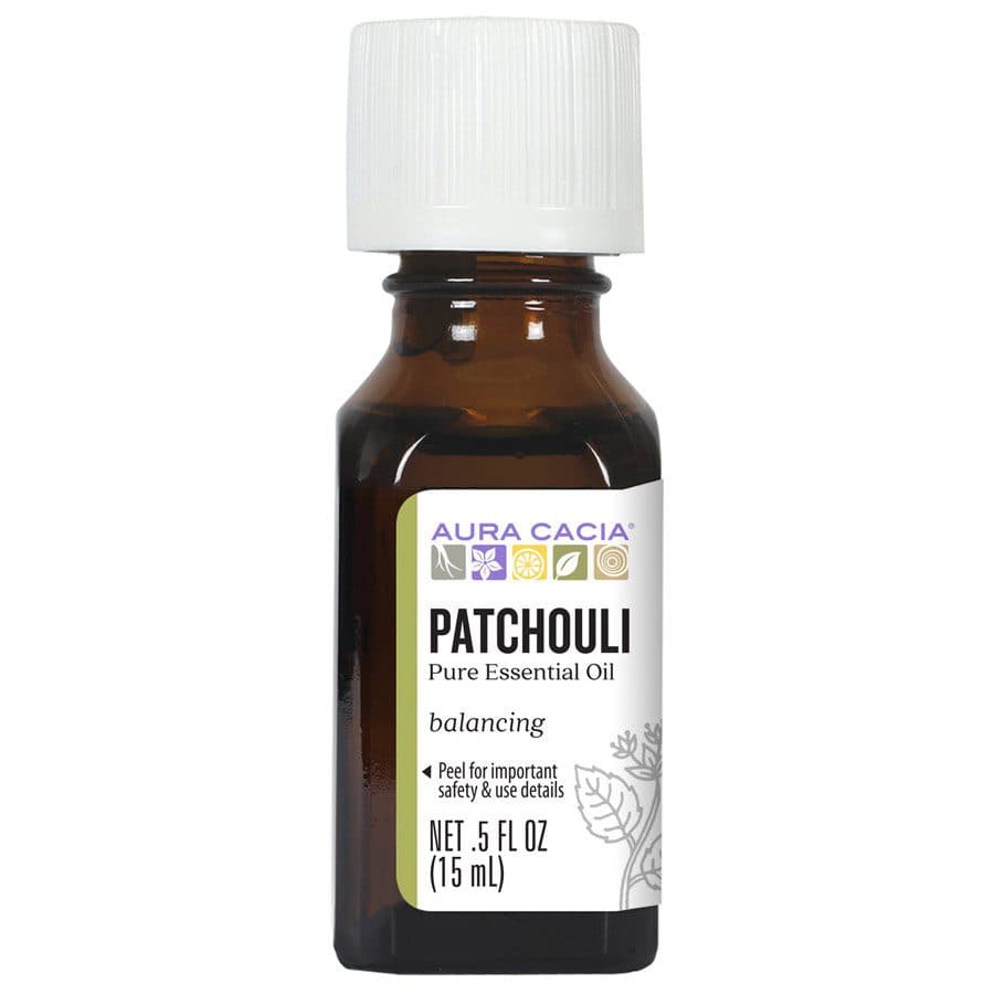 AURA CACIA DARK PATCHOULI ESSENTIAL OIL 0.5 FL. OZ.