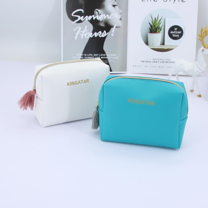 vegan leather cosmetic bag,vegan leather makeup bag,vegan makeup bag