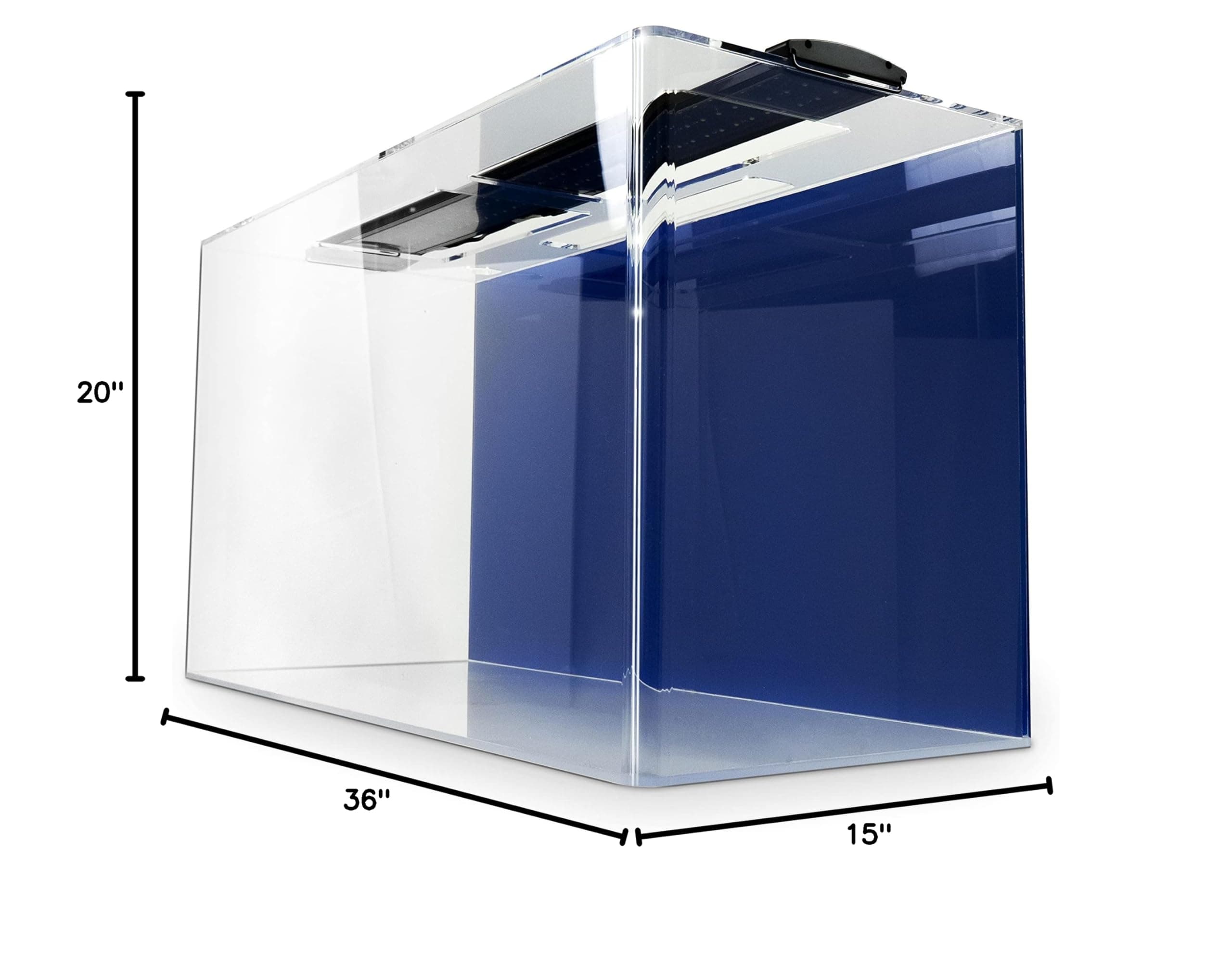 Mua SeaClear 50 Gal Acrylic Aquarium Combo Set, 36 by 15 by 20", Cobalt ...