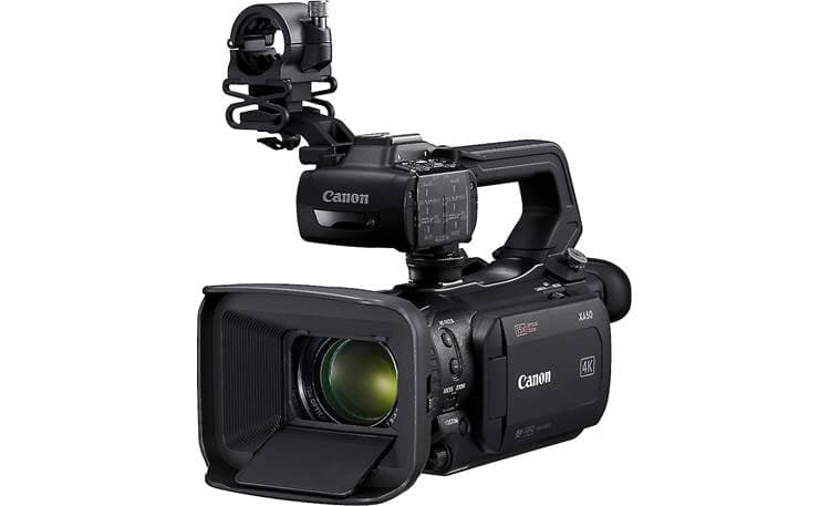 Canon XA50 Professional 4K Ultra HD camcorder at Crutchfield