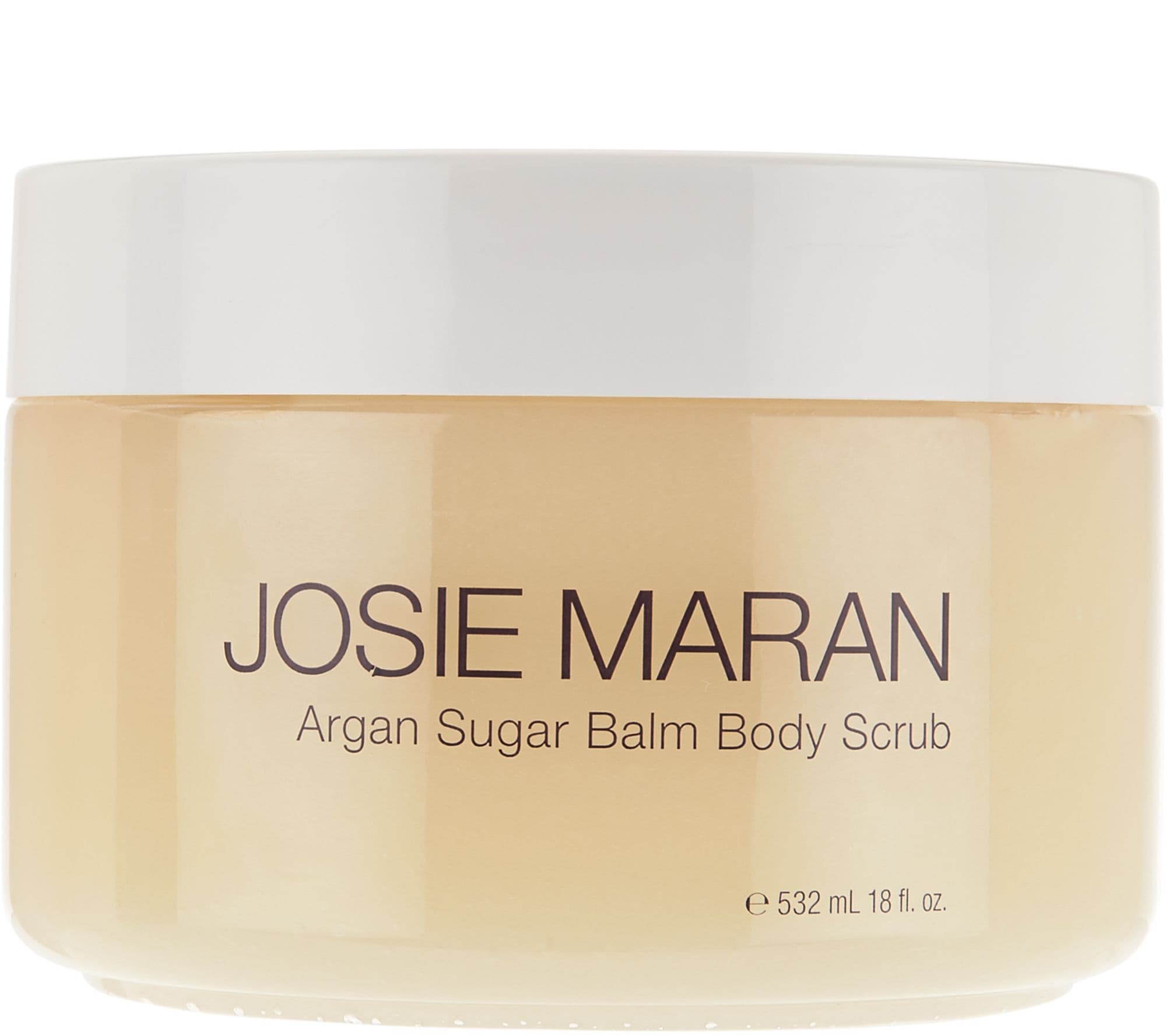 Josie Maran Super-Sized 18 oz. Argan Sugar Balm Body Scrub - QVC.com