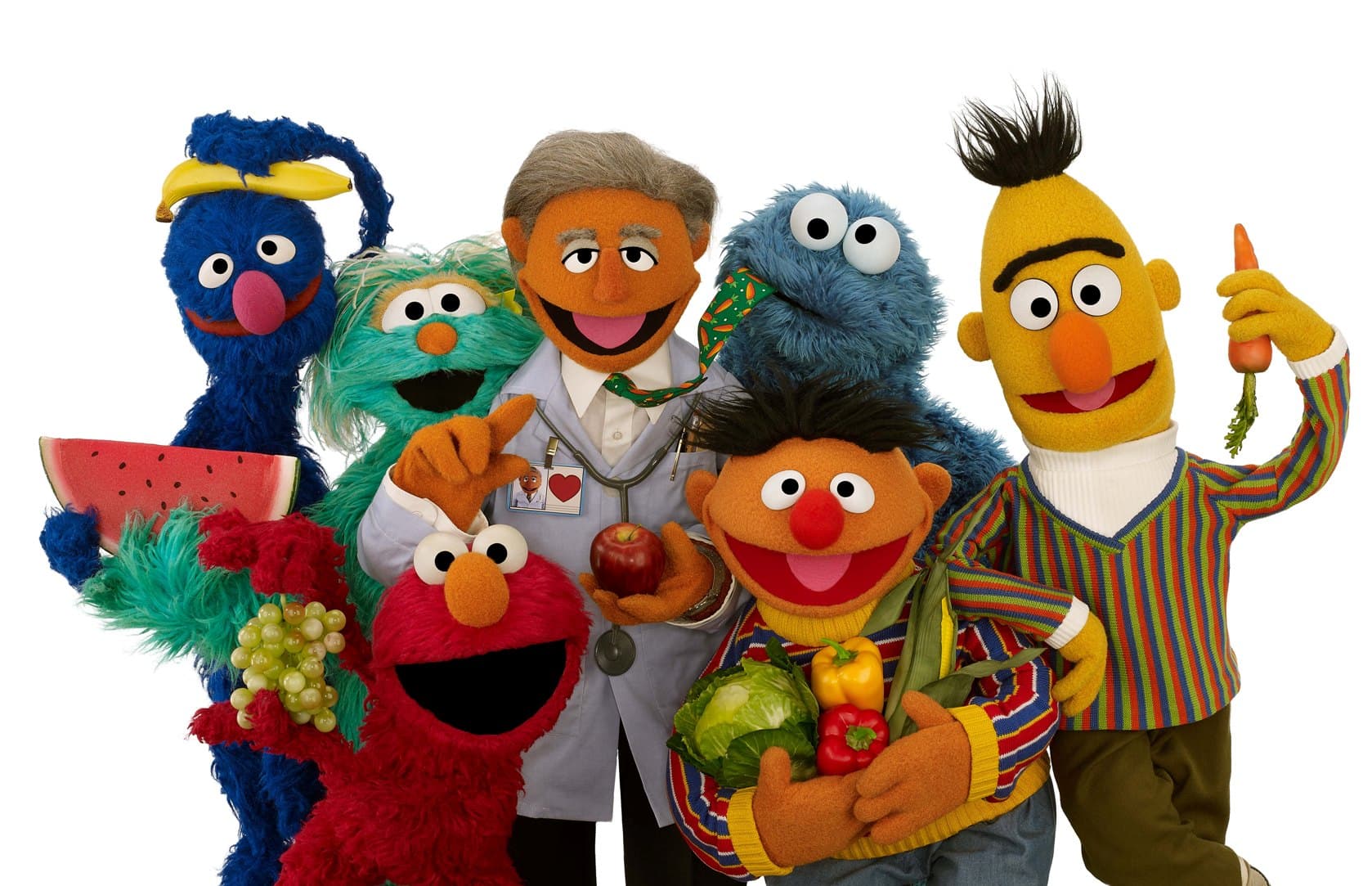 Sesame Street Characters Wallpaper