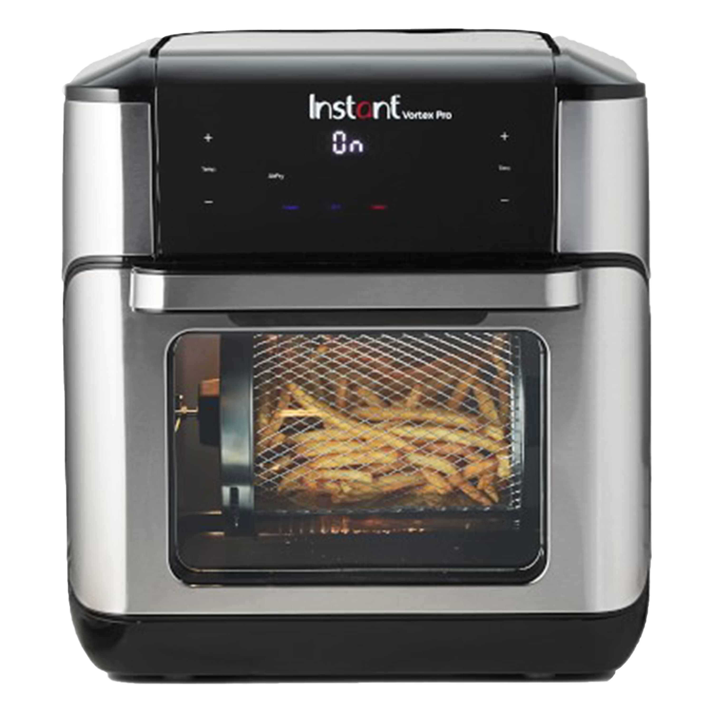 Ninja SP080 Foodi Digital Air Fry Countertop Oven with 6-in-1 Functionality, Flip Up & Away Capability for Storage Space, with Air Fry Basket, Wire Rack, Sheet Pan & Crumb Tray, Silver (Renewed)