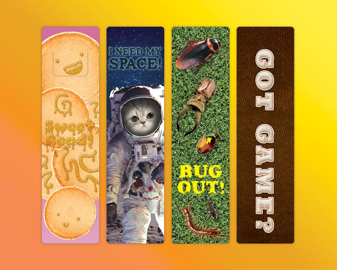 Scholastic Book Fair Bookmarks – Kataplexy Design