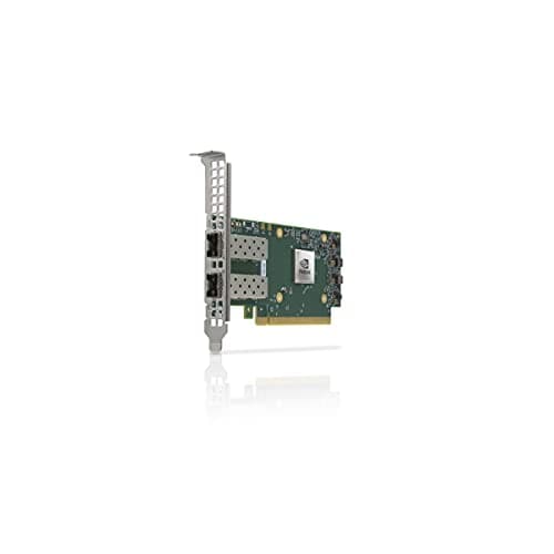 Vogzone 200GbE Smart NIC Card for Mellanox MCX653106A-HDAT-SP, PCIe 3.0/4.0 x16 200Gb VPI Ethernet NIC with Mellanox ConnectX-6 Dx Chipset,Dual QSFP56 HDR IB Network Card Support RDMA