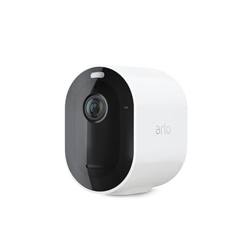 Arl Pro 4 Spotlight Camera Security Bundle - 3 Wire-Free Cameras Indoor/Outdoor 2K with Color Night Vision - White