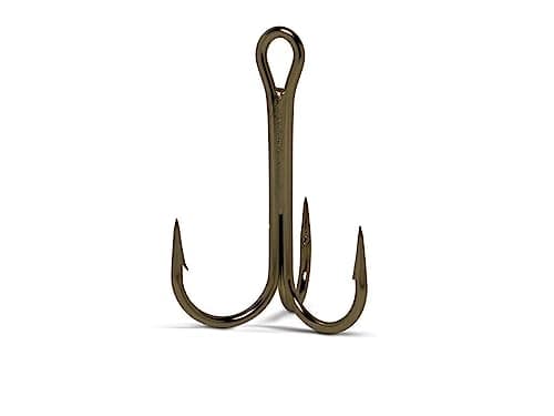 Vmc 9649 Treble Hook 100 Units Silver | Waveinn