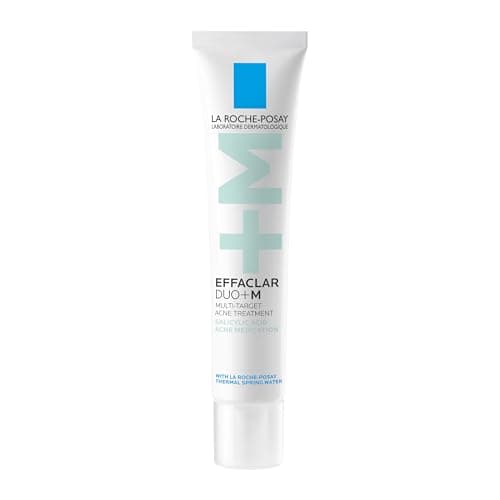 La Roche-Posay Acne Face Cream with Salicylic Acid & Niacinamide, Effaclar Duo+ Face Moisturizer for Oily, Acne-Prone & Sensitive Skin. Helps Clear Pimples, Remove Blackheads & Prevent Breakouts, 40ML