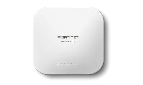 FORTINET FortiAP Indoor Wireless AP - Tri Radio (2X 802.11 a/b/g/n/ac/ax, 4x4 MIMO and 1x 802.11 a/b/g/n/ac Wave 2, 1x1 MU-MIMO) (FAP-433F-A)