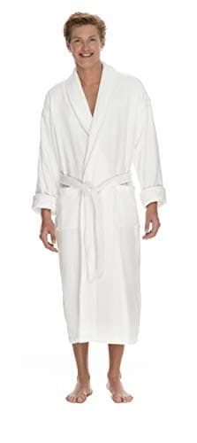 BOCA BT TERRY Boca Terry Mens Robe - 100% Cotton Shawl Collar Velour ...
