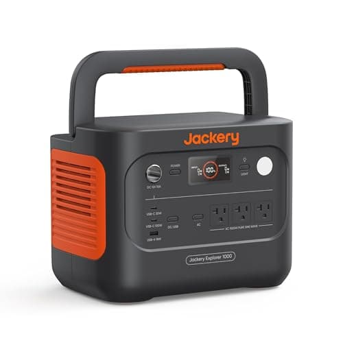Jackery Explorer 1000 v2 (2024 New) 1500W Continuous/3000W Peak ...