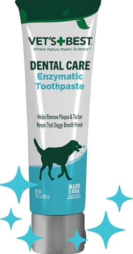 Vet's Best Enzymatic Dog Toothpaste, Fresh Breath Dental Care Gel, 35 ...