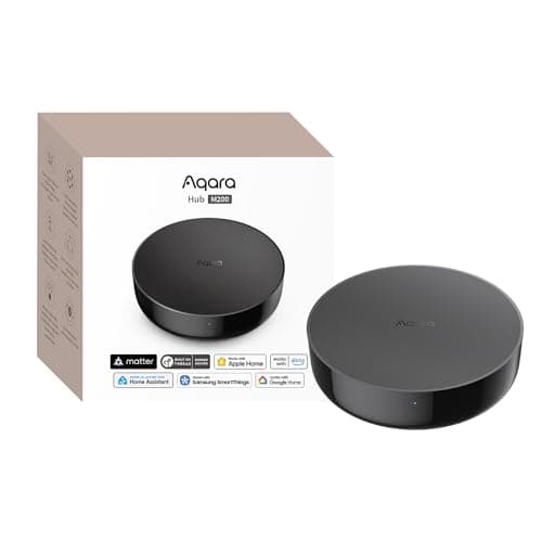Aqara Smart Hub M2 (2.4 GHz Wi-Fi Required, Not Support Wi-Fi 6), Smart Home Bridge for Alarm System, IR Remote Control, Home Automation, Supports Alexa, Google Assistant, Apple HomeKit and IFTTT