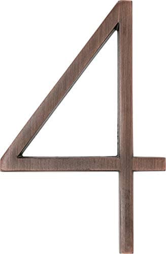 Hillman 4-Inch Floating Mount House Numbers