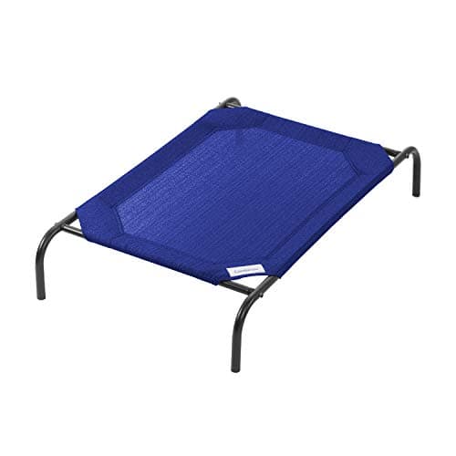 Coolaroo Elevated Knitted Fabric Pet Bed - Green | Kohepets