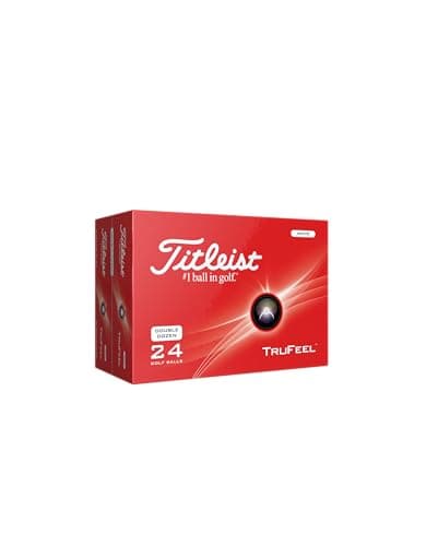 Titleist TruFeel Golf Balls, White (One Dozen)
