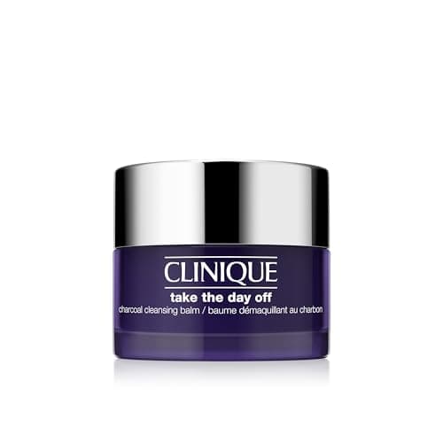 Clinique Take The Day Off Charcoal Cleansing Balm Makeup Remover | Dissolves Makeup and Sunscreen, 30ml