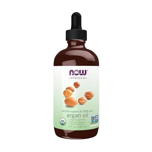 NOW Solutions, Organic Argan Oil, Certified Organic and 100% Pure, "Gold of Morocco" Multi-Purpose Oil, 60ml