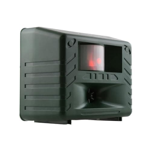 Bird-X Solar Yard Gard, Ultrasonic and Solar-Powered Animal Decoy ...