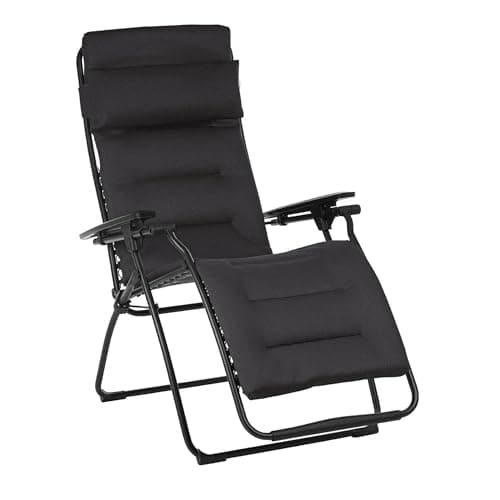 Amazon.com: Lafuma Futura Air Comfort Zero Gravity Steel Frame Padded ...