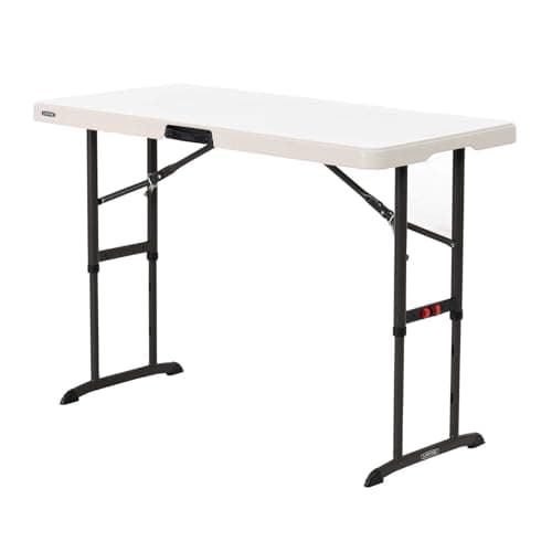 Stansport table de camping robuste avec pieds réglables