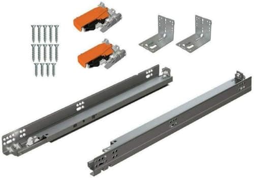 Blum TANDEM plus BLUMOTION 563H Soft Close Full Extension Drawer Slide ...