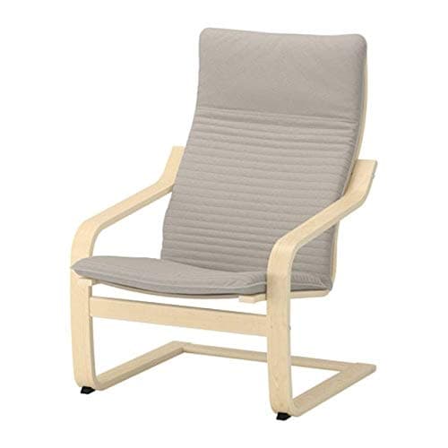 IKEA Poang Armchair Medium Brown Knisa Black 892.408.36
