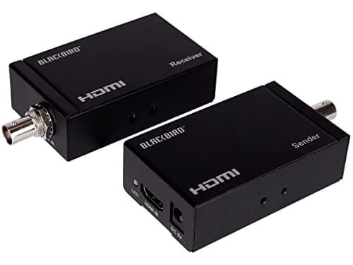 J-Tech Digital HDMI Over Coax Coaxial Daisy Chain Extender 900 FT RG6 / RG7 / RG11 1080p for CCTV, DVR, Cable Set Top Box [JTECH-EXC900]