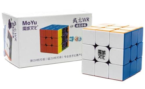 Bukefuno MoYu Weilong WRM 2021 MagLev 3x3 Magnetic WR M 2021 moyu 3x3x3 Magic Flagship Version Stickerless 3x3 Cube Speed