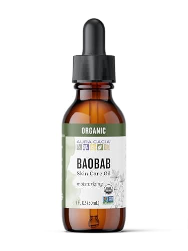 Aura Cacia Organic Skin Care Oil, Baobab, 1-Fluid Ounce