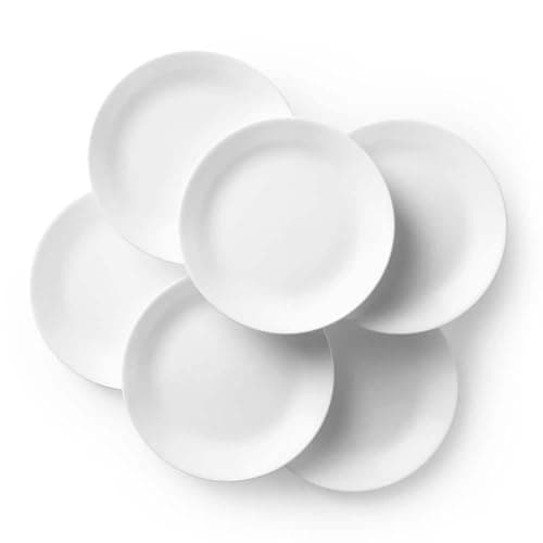 Plato de cena Corelle Winter Frost White