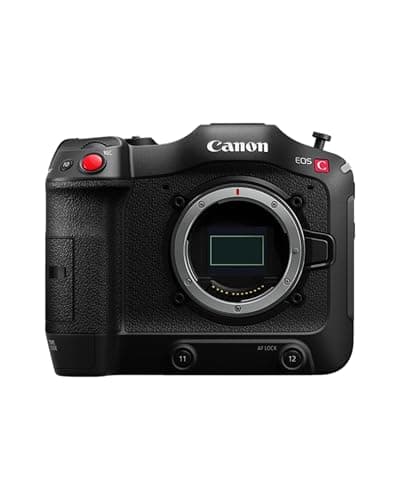 Canon EOS C70 RF Mount 4K 35MM DGO Sensor Cinema Camera Body with ND Filters, Direct Touch Rotatable LCD Screen, and Dual Pixel CMOS Autofocus