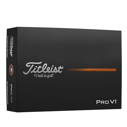 Titleist Pro V1 Golf Balls, Yellow (One Dozen)