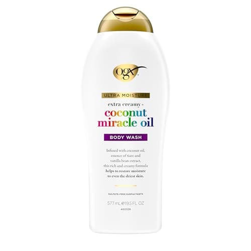 OGX Extra Creamy + Coconut Miracle Oil Ultra Moisture Body Wash, 577ml