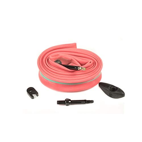 SILCA Premium Latex Tube 700c + 40 mm Extender kit | Tire Width 24-30mm | Lightweight 42mm Long Black Aluminum Presta Valve Stem | Rims up to 65mm