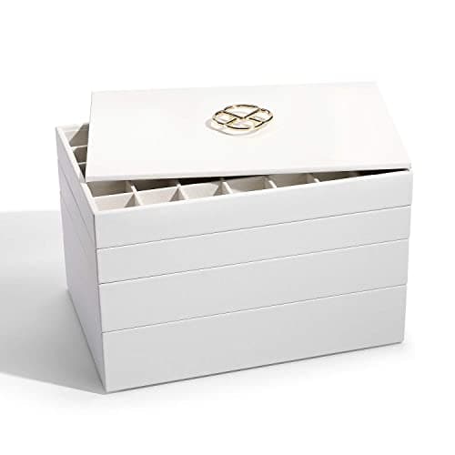 Plateau organiseur à bijoux empilable Vlando